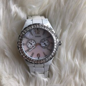 Mother of Pearl guess watch
